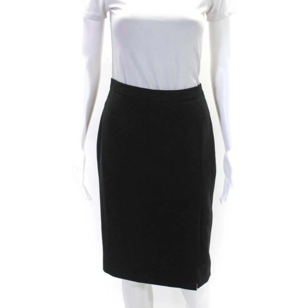 Moschino Black Pencil Skirt Size 6 - Picture 2 of 7